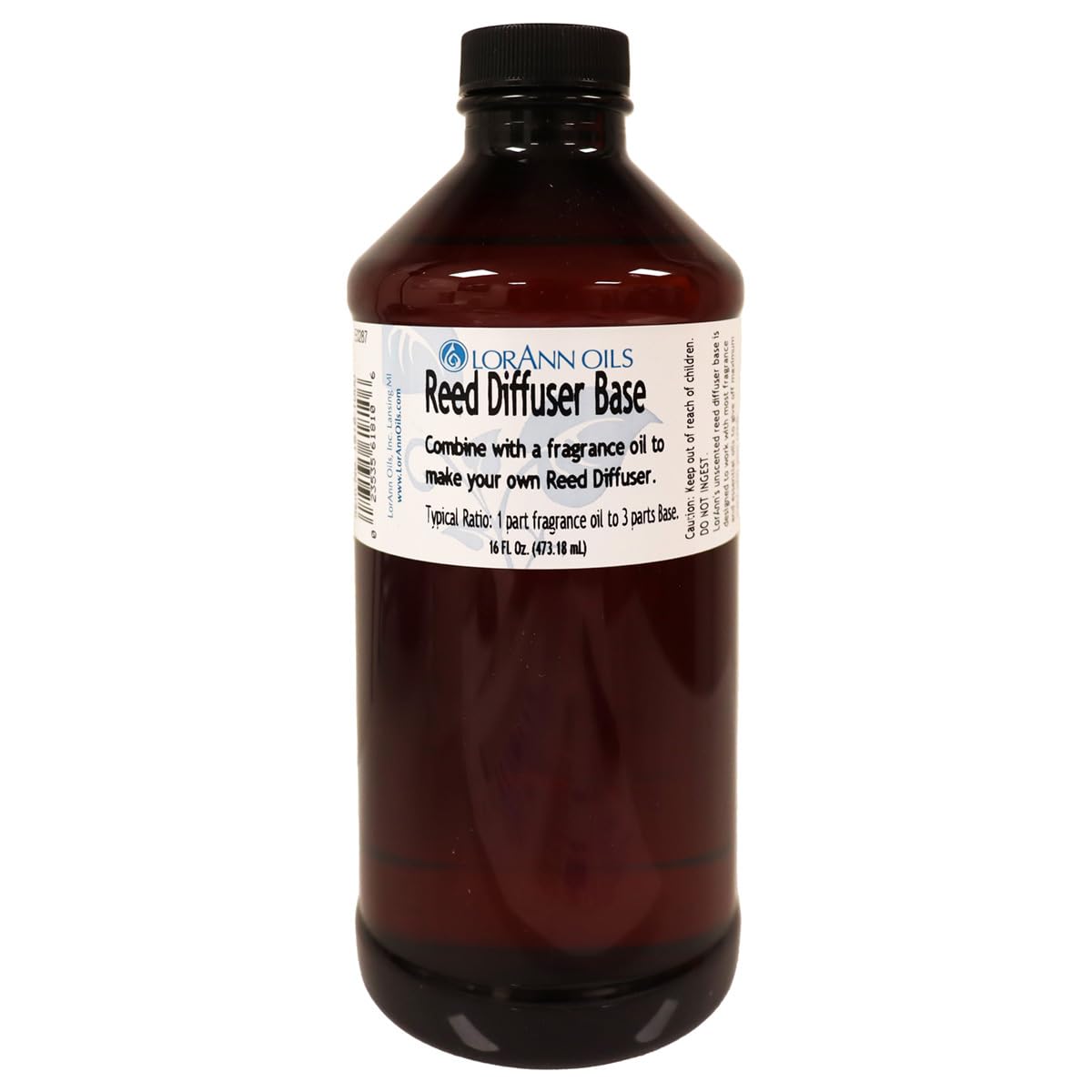 LorAnn Oils Reed Diffuser Base for Home Decor Enthusiasts, Room Freshening, Versatile Aromatherapy, 16 oz, Natural Scen