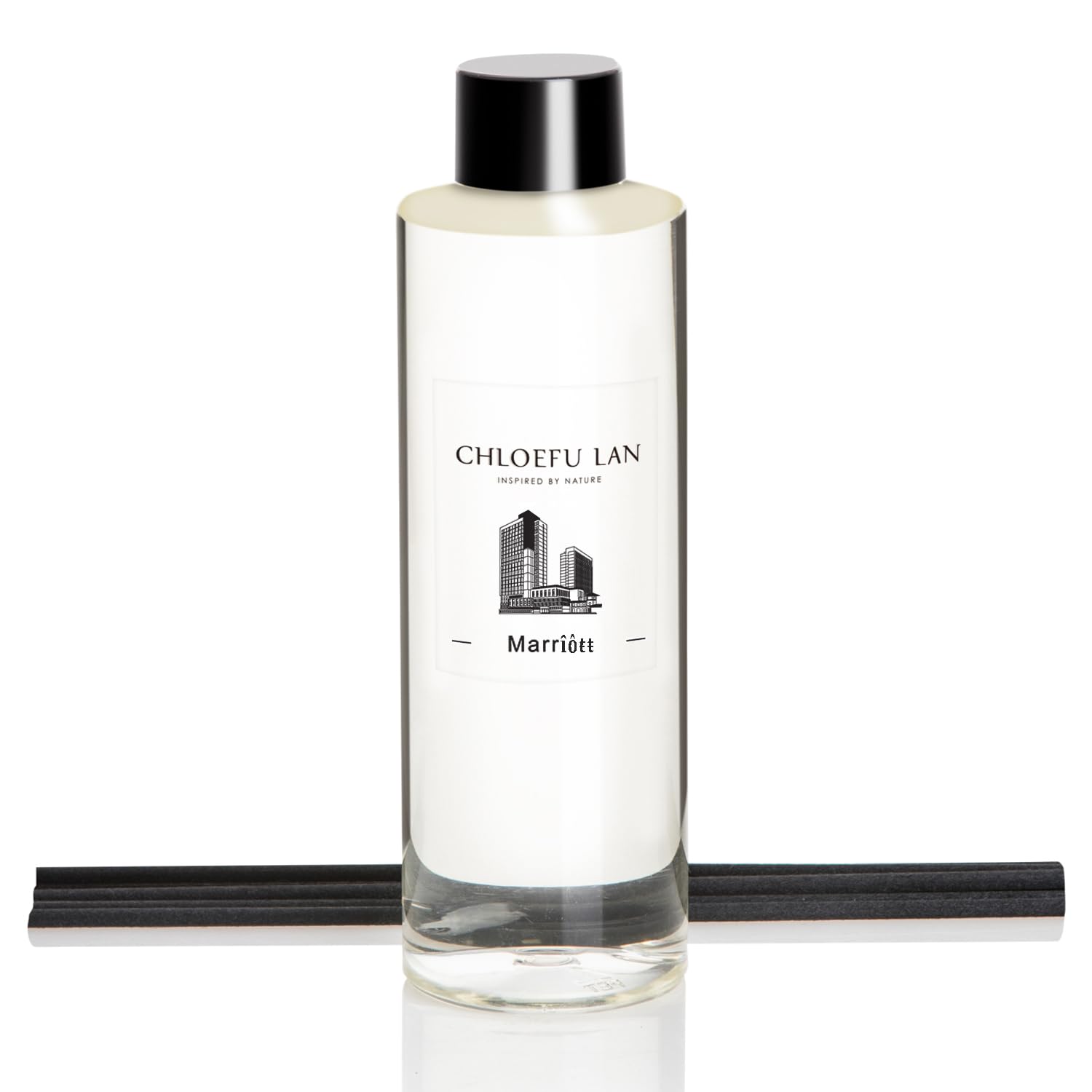 Chloefu LAN Hotel Scented Oil Diffuser Refill - Natural Essential Scent, 200ml, Best for Aromatherapy, Sleep & Stress Re